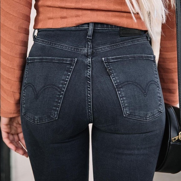 NWT Levis Mile High Jeans- Rouge Wave - Picture 6 of 6